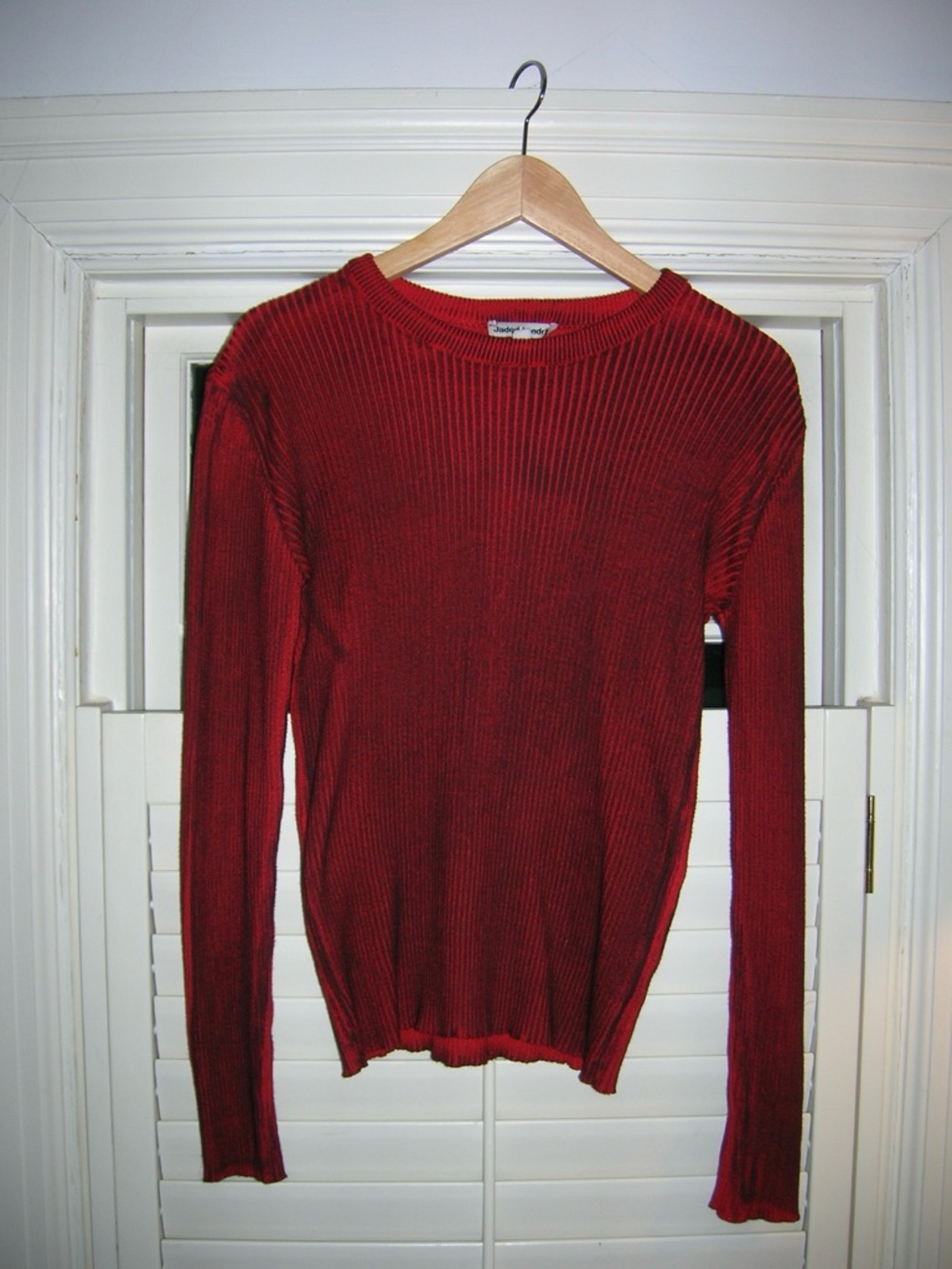 Jaded London Red Crewneck Sweater